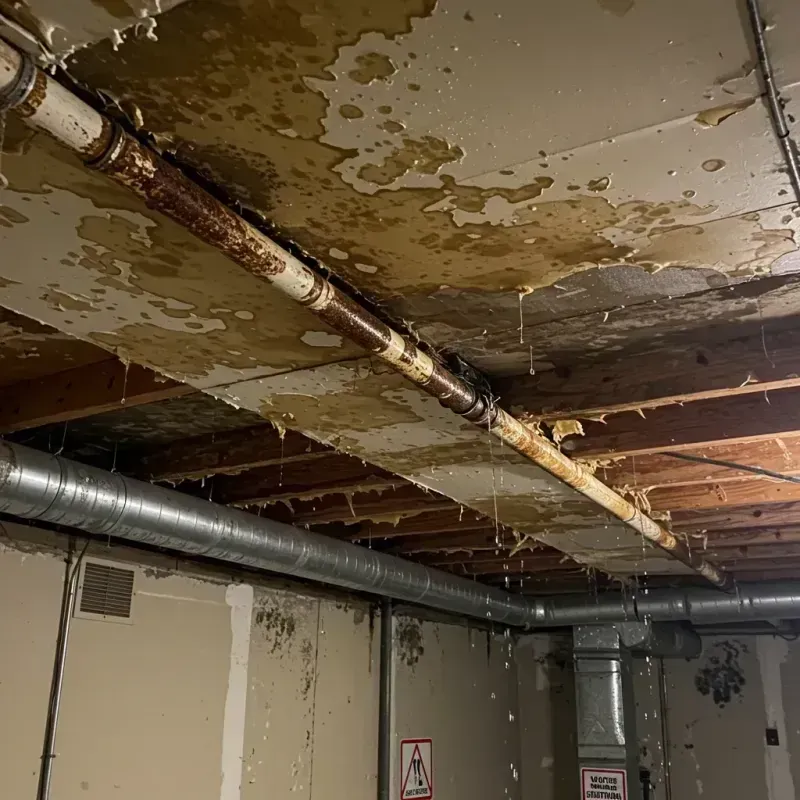 Ceiling Water Damage Repair in Fords Prairie, WA